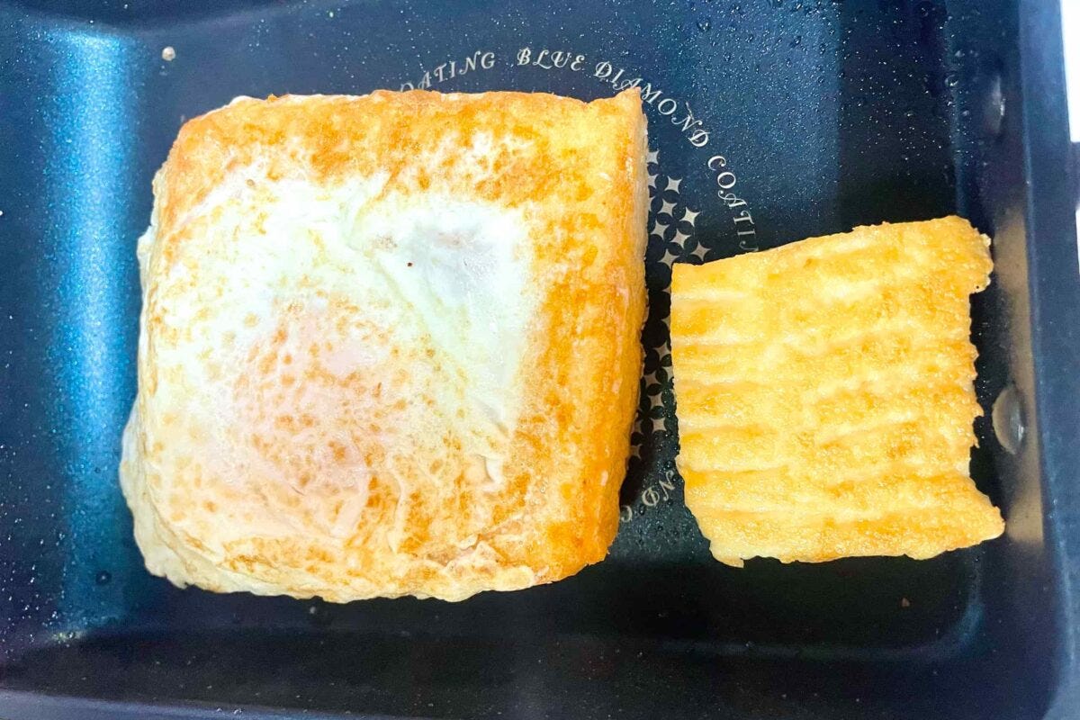 厚揚げのお好み焼き風