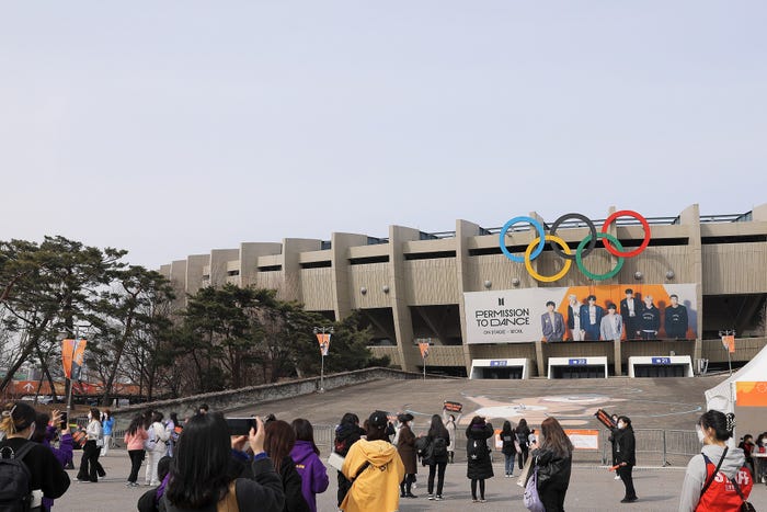 「BTS PERMISSION TO DANCE ON STAGE - SEOUL」(C)BIGHIT MUSIC
