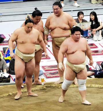 宇良が関取最多25番相撲を取る、夏巡業最終日に巡業部長は感心「宇良は1日も休まなかった」【大相撲】