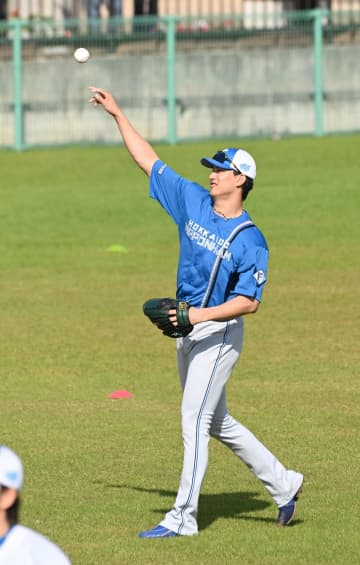 日本ハム 達が戦々恐々ド緊張 恩師の前でブルペン「高校時代をめっちゃ思い出しました」当時の怒られエピソードは「言えるわけないじゃないですか」