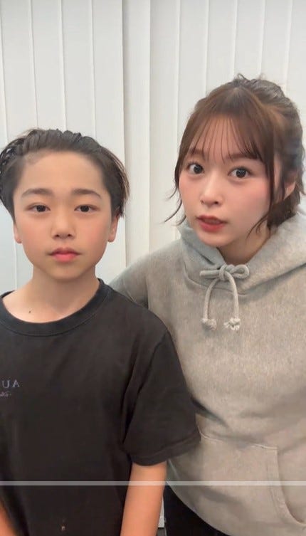 山本杏TikTokより
