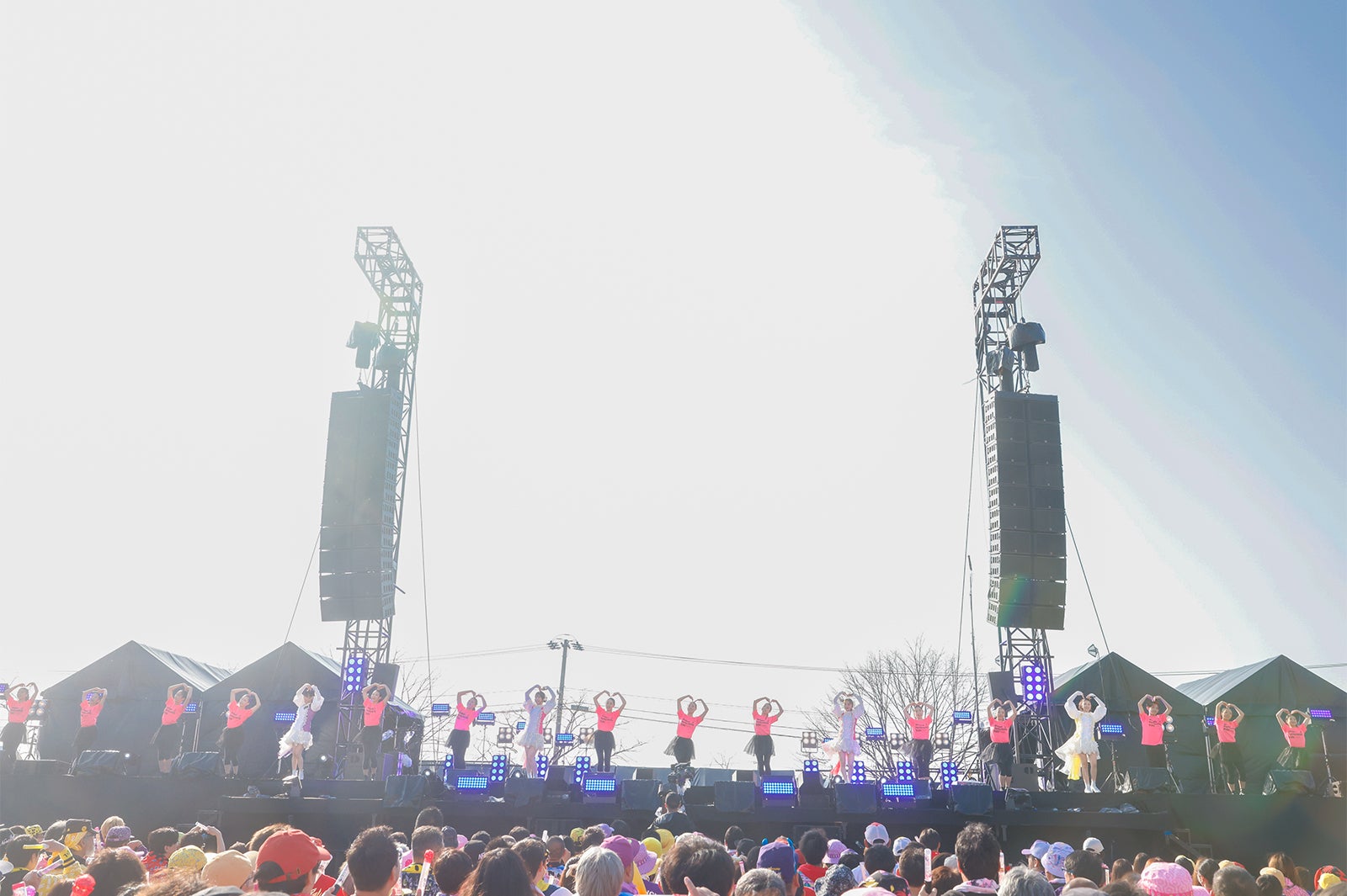 「ももクロ春の一大事2025 in 新発田市」の様子（C）笹森健一