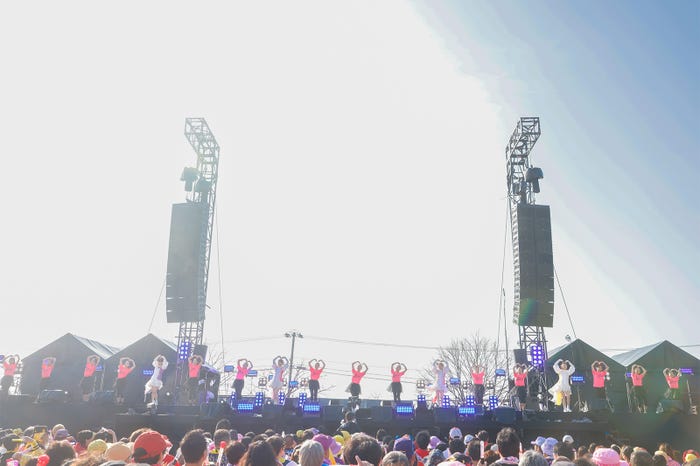 「ももクロ春の一大事2025 in 新発田市」の様子(C)笹森健一