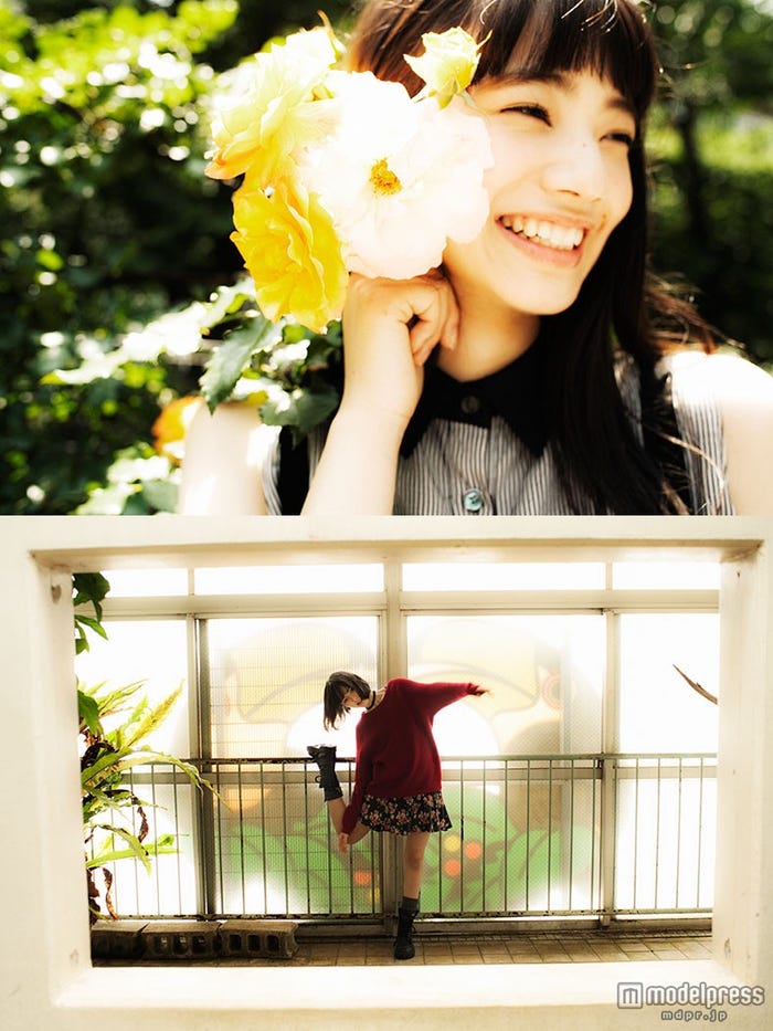 蜷川実花の弟子・MARCOが撮影を手がけた小松菜奈(上)と玉城ティナ(下)(画層提供:双葉社、撮影:MARCO)【モデルプレス】