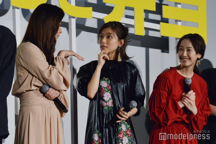 舞台挨拶の様子 (C)モデルプレス