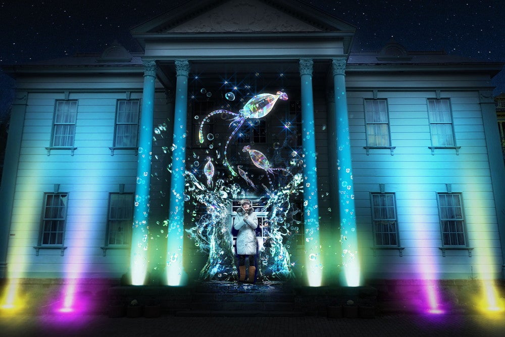 ネイキッド はこだて光の万華鏡／画像提供：ネイキッド