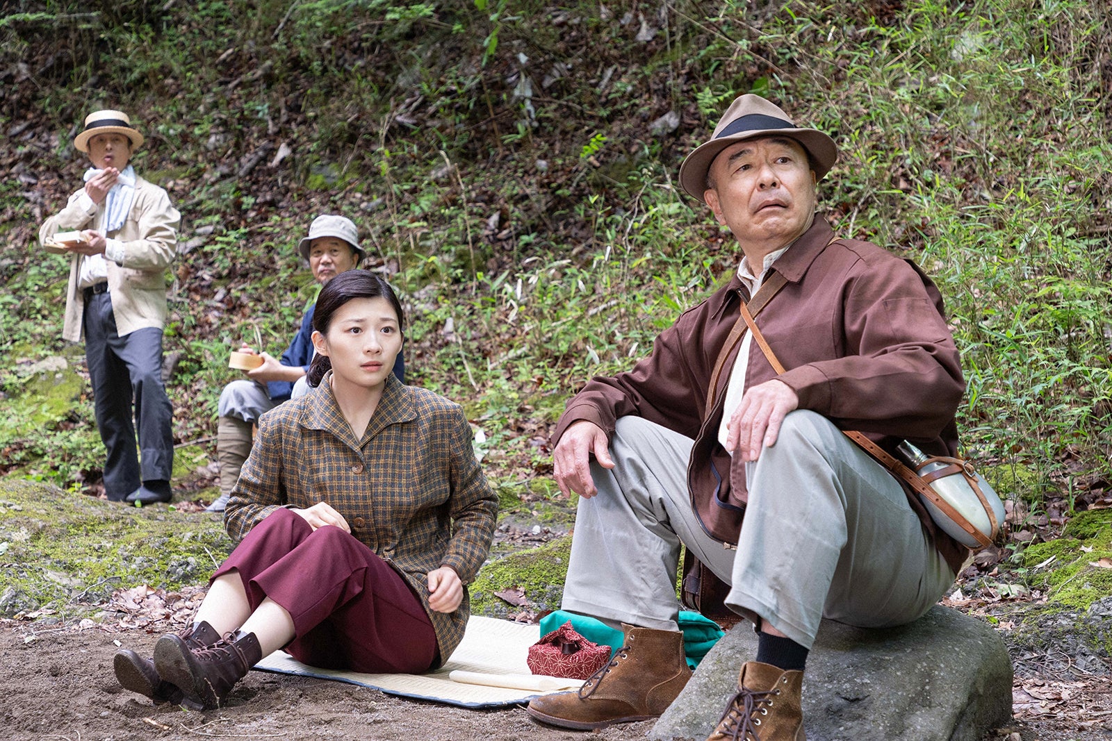 伊藤沙莉、高橋克実「虎に翼」（C）NHK