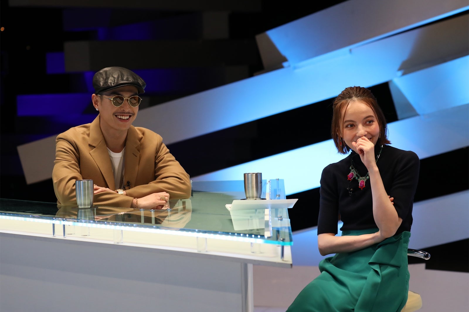 今市隆二、ベッキー／音楽番組「LOVE or NOT♪」より（提供画像）