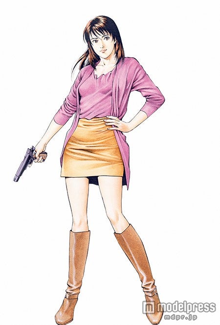 三吉が演じる香瑩「エンジェル・ハート」 （c）北条司/NSP 2001