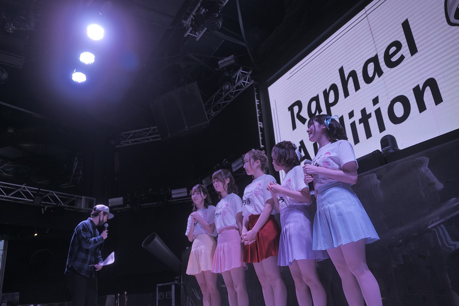 「ラファエルプロデュースアイドル」最終審査より（提供写真）