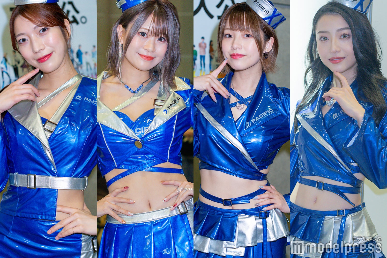 長瀬れな、阿久津真央、秦野真由美、中山あみ（C）モデルプレス