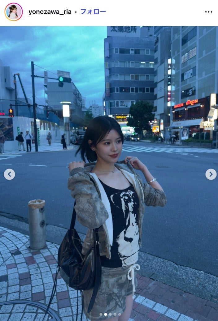 米澤りあInstagramより