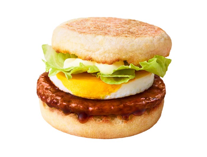 てりたまマフィン/画像提供:日本マクドナルド株式会社