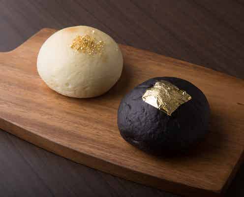 京都にはちみつ屋考案のクリームパン専門店「キンイロ」、金箔貼りで高級感漂う