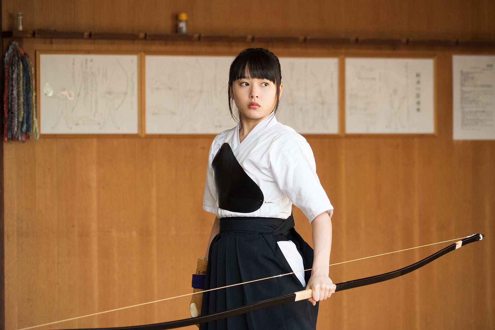 桜井日奈子／「僕の初恋をキミに捧ぐ」第2話より（C）テレビ朝日