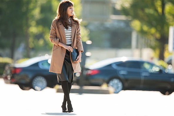 メルトンチェスターコート「STYLEST」4,980円（税別）／画像提供：STYLEST