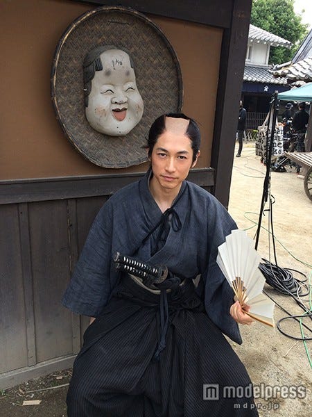五代友厚役を演じるDEAN FUJIOKA