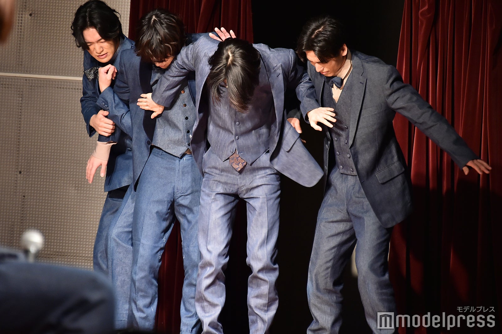 村上由歩、西銘駿、塩野瑛久、松本健太／男劇団 青山表参道X「ENDLESS REPEATERS —エンドレスリピーターズ—」DVD発売記念イベント （C）モデルプレス