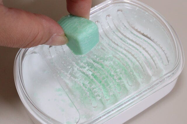 石けんおろし　使用例