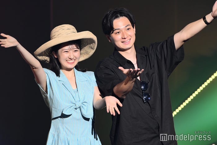 須賀ありささん、増田悠佑さん/ミスミスター東大コンテスト2025(C)モデルプレス