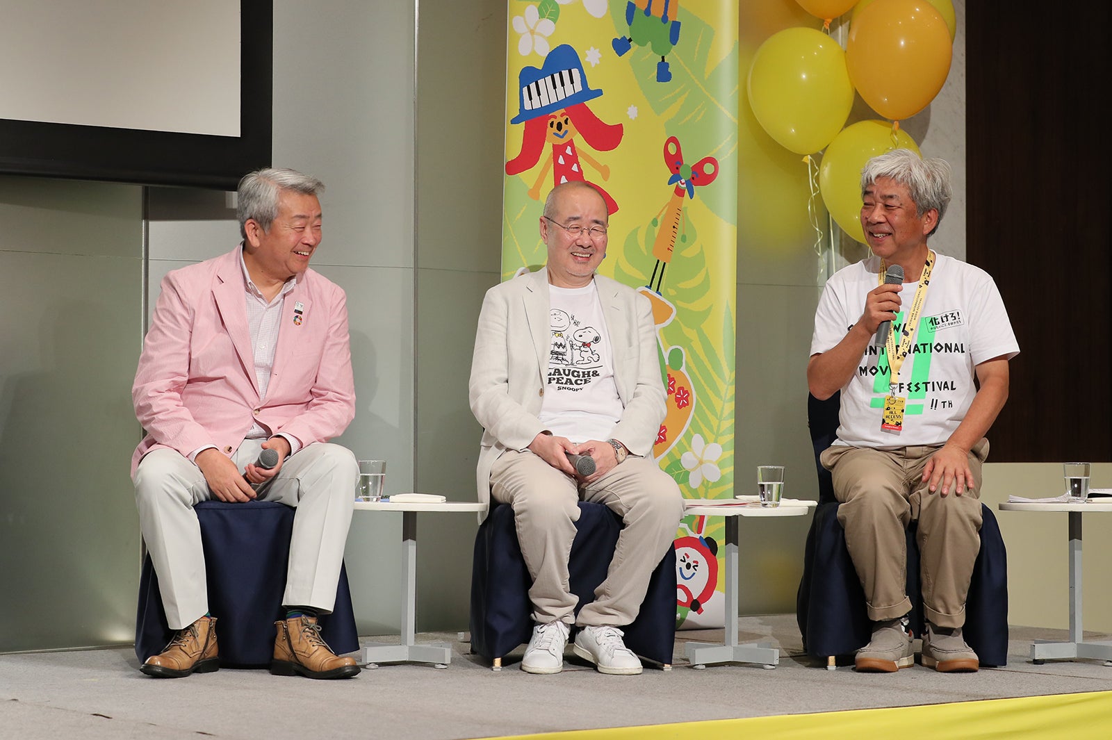 「Laugh ＆ Peace_Mother powered by NTT Group」会見（提供写真）