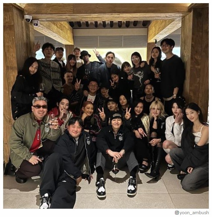 BIGBANG・BTS・LE SSERAFIMメンバーら、G-DRAGONパーティーに集結「信じられない豪華メンツ」と話題に