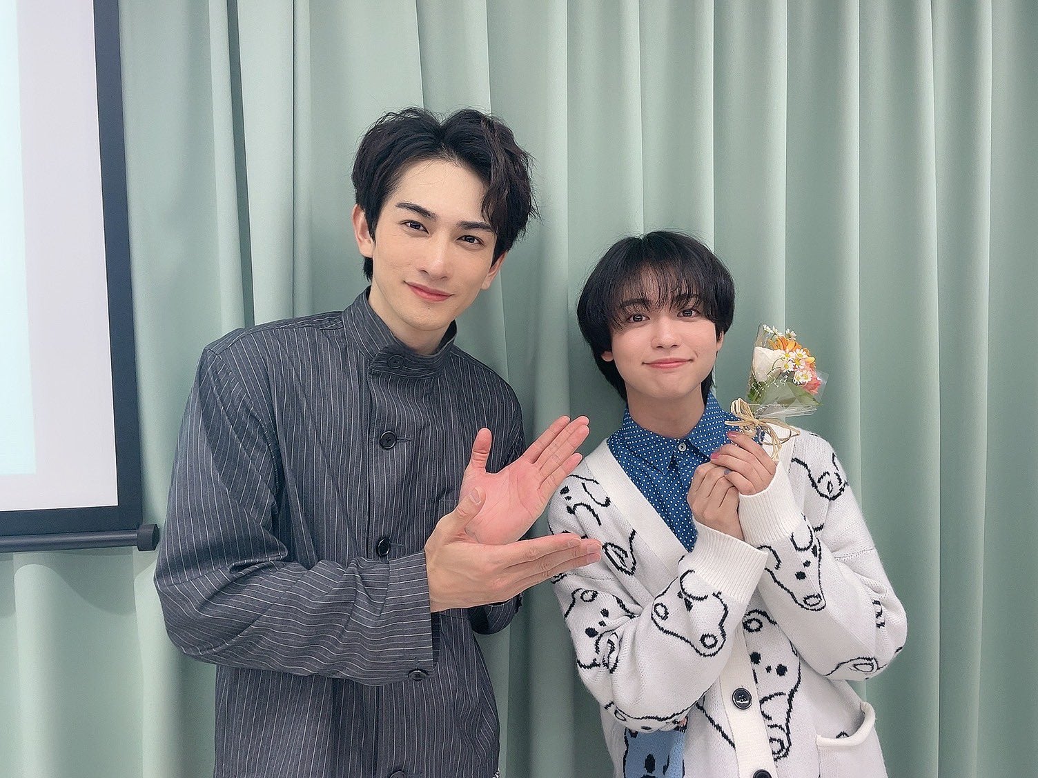 ゆうたろう、町田啓太と「チェリまほ」ぶり共演 2ショットに反響