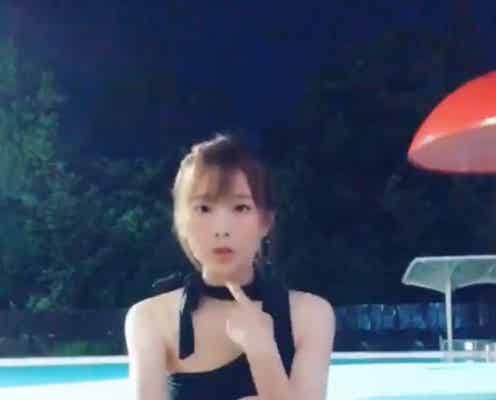 重盛さと美、白肌披露の水着姿に絶賛の声「美しい」「SEXY」