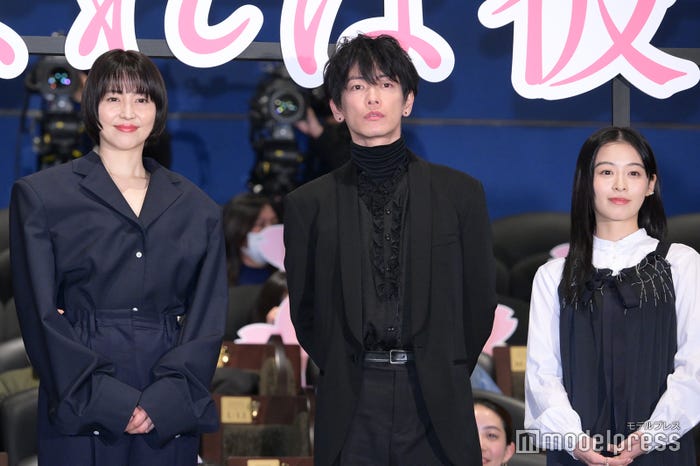 長澤まさみ、佐藤健、森七菜(C)モデルプレス