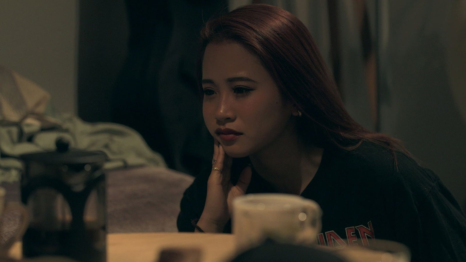 莉咲子、春花「TERRACE HOUSE TOKYO 2019-2020」9th WEEK（C）フジテレビ／イースト・エンタテインメント