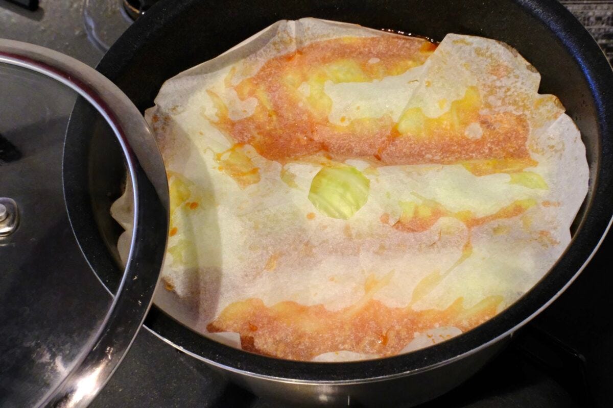 3分クッキング・簡単くるくるロールキャベツ