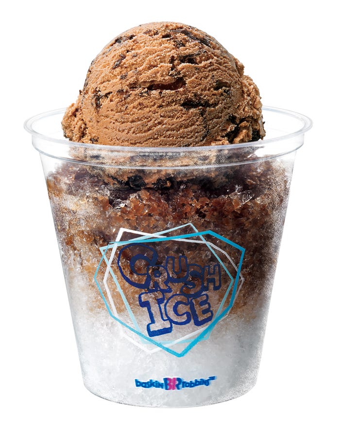 クラッシュアイス(チョコレート)/画像提供:B-R サーティワン アイスクリーム