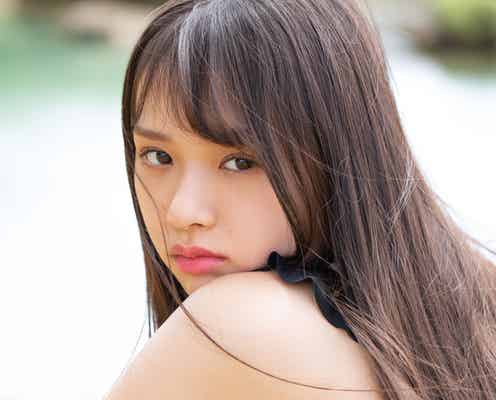 わーすた“9頭身美少女”三品瑠香、初水着に現役最後の制服姿…グループ初の試み<EPHEMERAL>