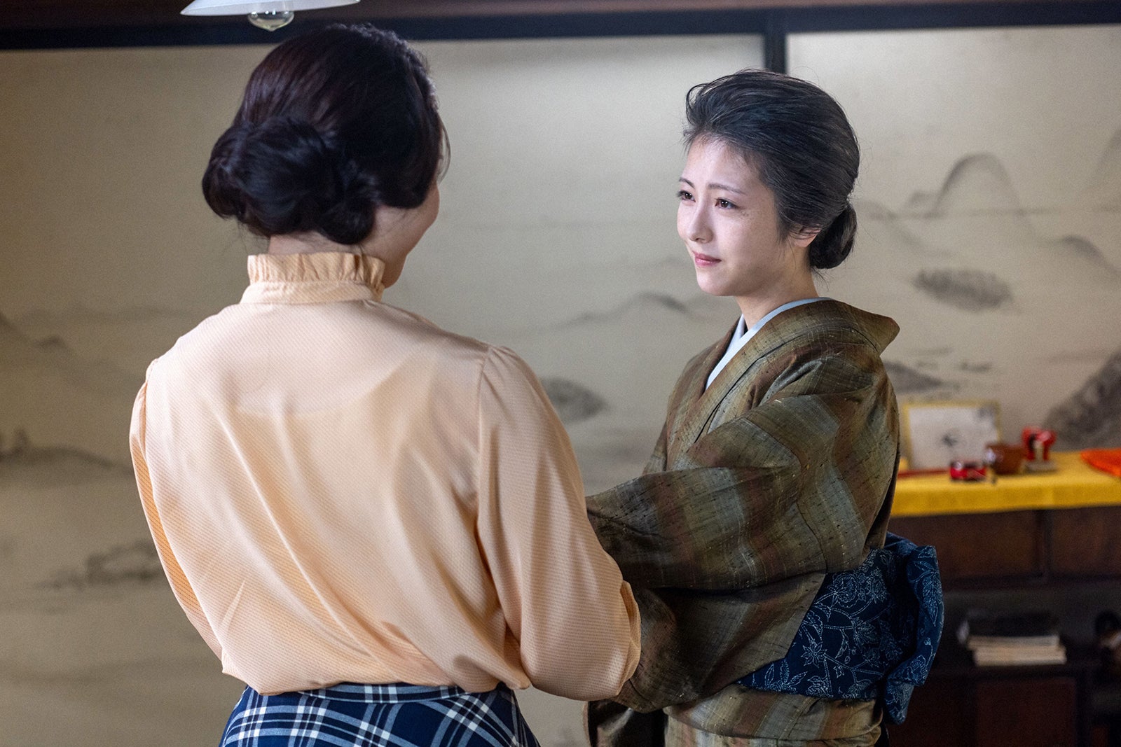 本田望結、浜辺美波「らんまん」第129話（C）NHK