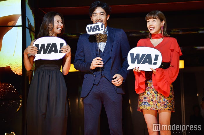 左から:稲沢朋子、大谷亮平、仲里依紗(C)モデルプレス