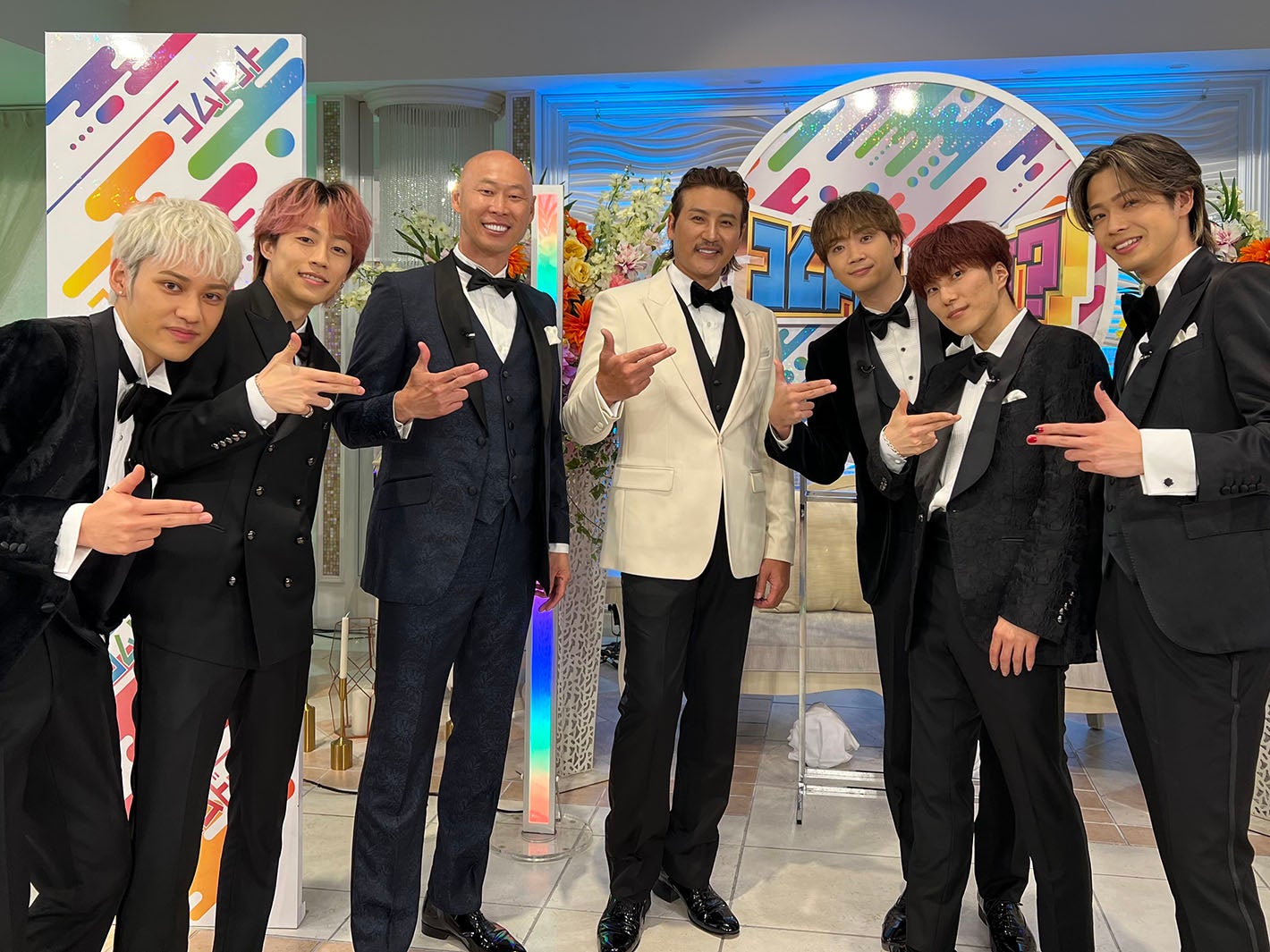 コムドット、森本稀哲、新庄剛志（C）フジテレビ