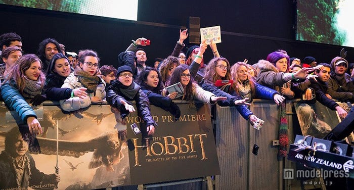 会場に集まった現地ファン