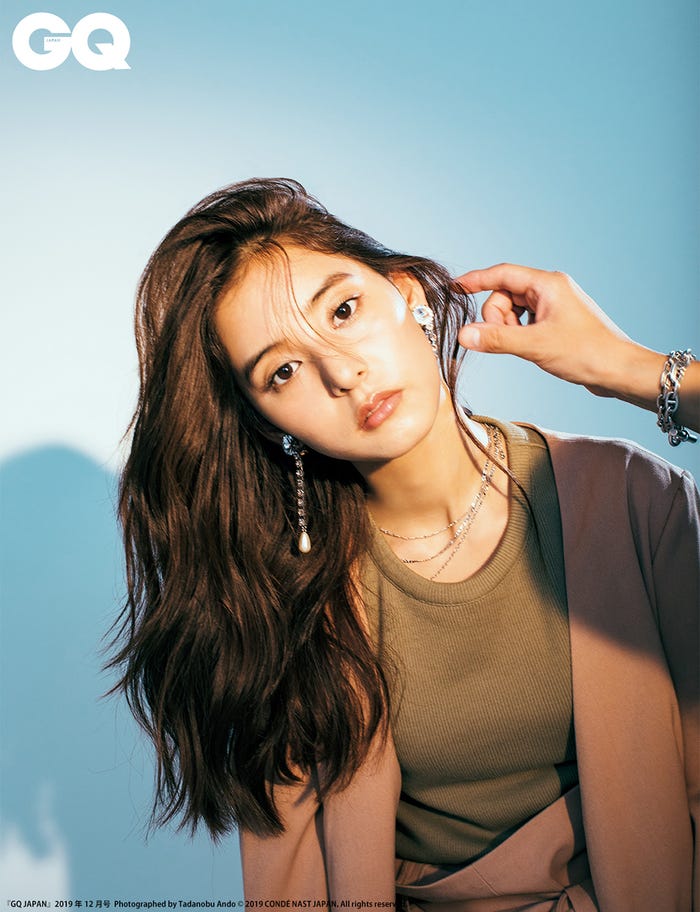 新木優子/「GQ JAPAN」2019年12月号 Photographed by Masanobu Ando (C) 2019 CONDÉ NAST JAPAN. All rights reserved.