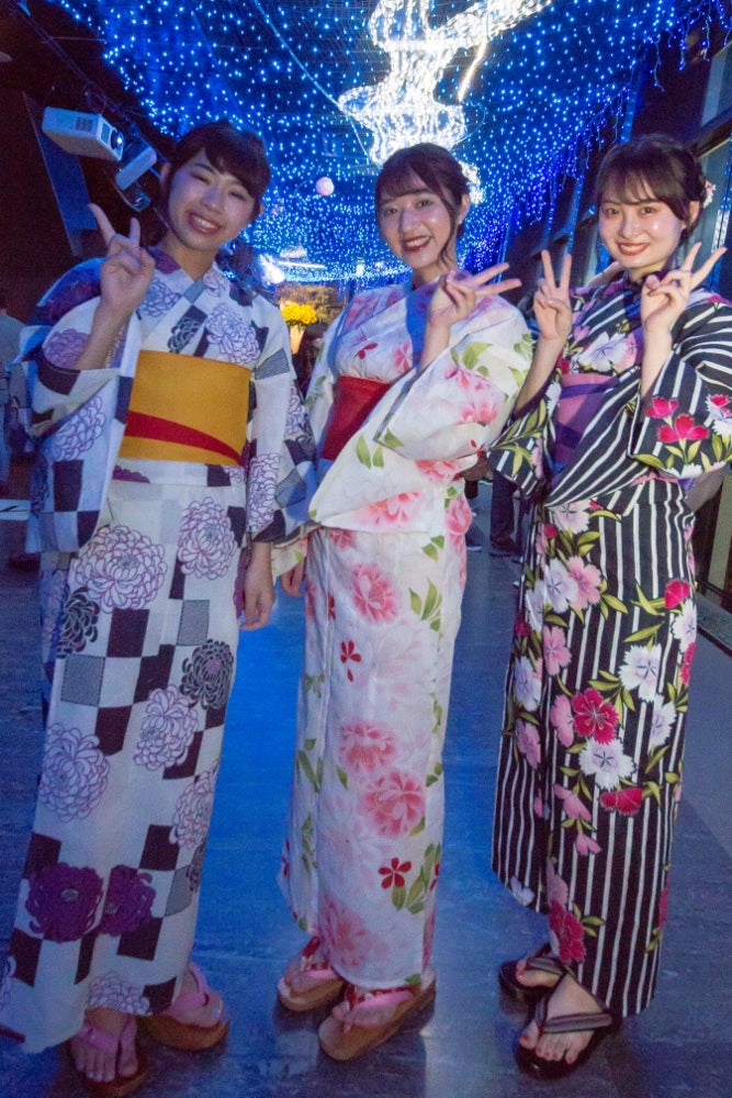 浴衣着用でメインデッキまでの展望料金が割引に／画像提供：東京タワー