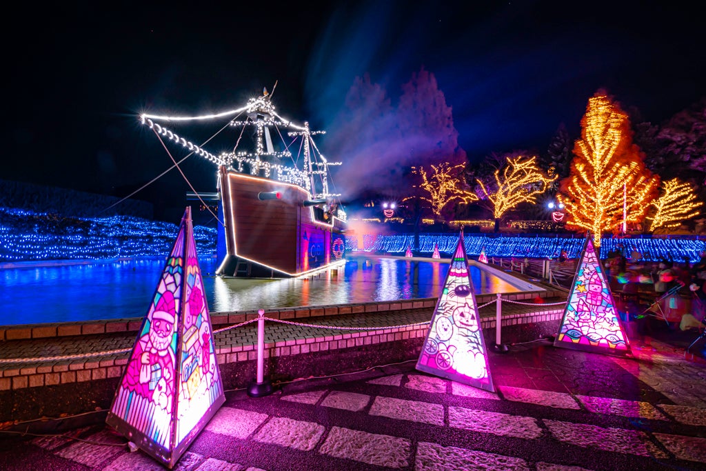 アートイルミネーション「キャプテンバブルショー」※2020年の様子（撮影：丹地敏明）