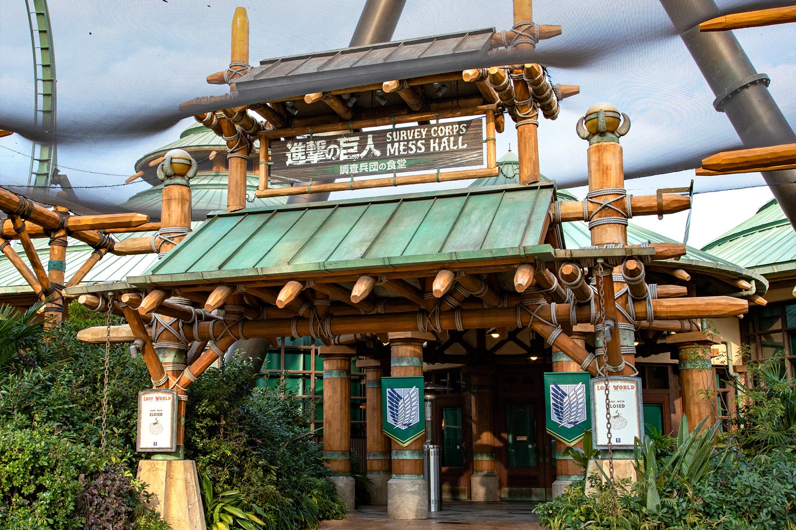 進撃の巨人 調査兵団の食堂