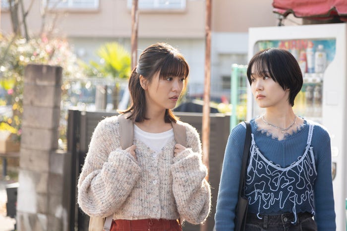 工藤美桜、尾碕真花「コールミー・バイ・ノーネーム」第2話(C)MBS