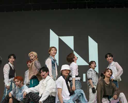 INI、WANIMAとコラボで提供楽曲「HERO」披露 池崎理人のバースデー祝福も<WANIMA presents 1CHANCE FESTIVAL2023>