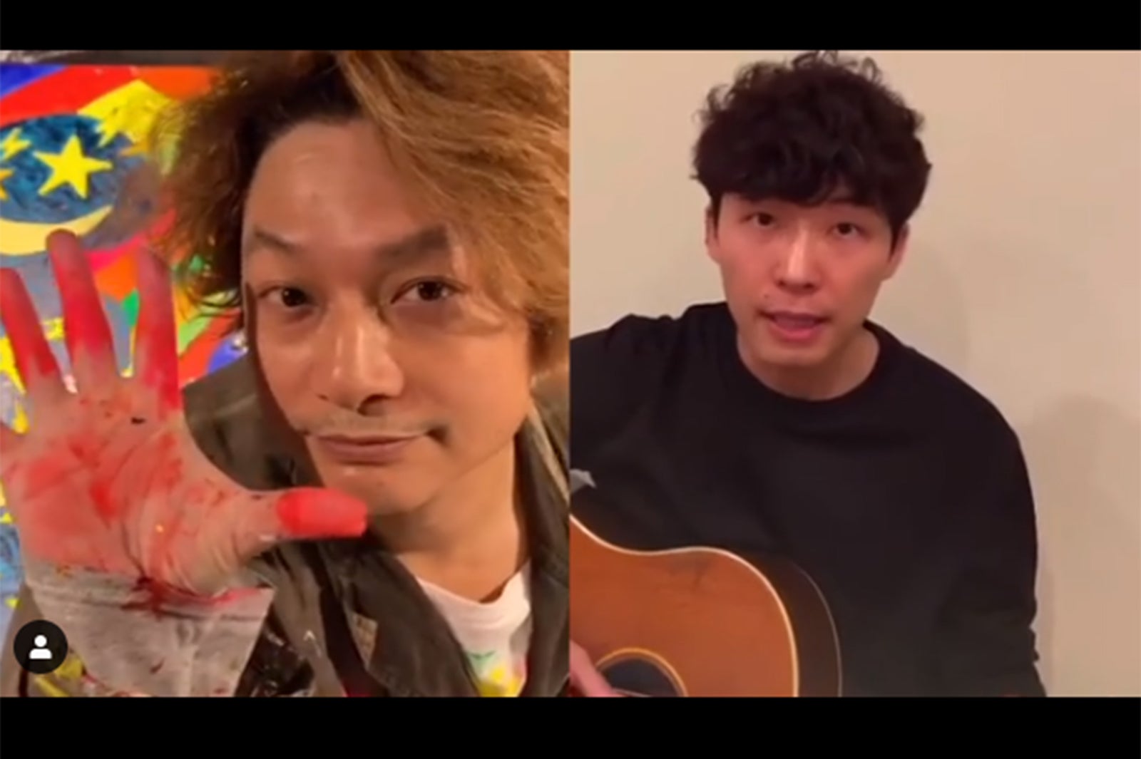 香取慎吾、星野源「#うちで踊ろう」自作アートでコラボ「クオリティ高すぎる」と反響