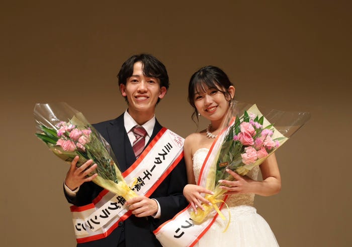 磯邉明日菜さん、西田蒼明さん(提供写真)