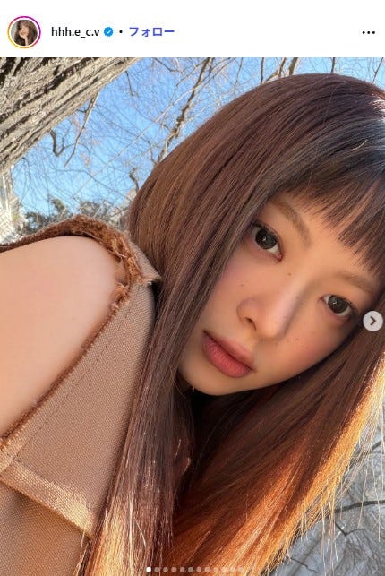 HONG EUNCHAE Instagramより