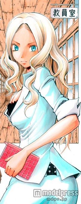 知英が演じる“ビッチ先生”こと「イリーナ・イェラビッチ」（C）2015松井優征／集英社・映画「暗殺教室」製作委員会