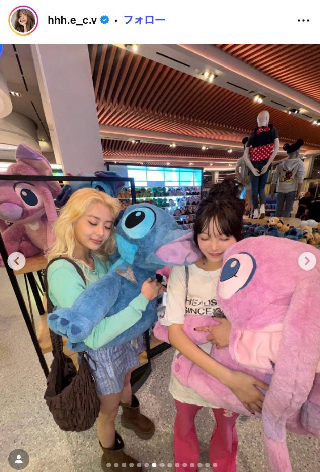 HONG EUNCHAE(ホン・ウンチェ) Instagramより
