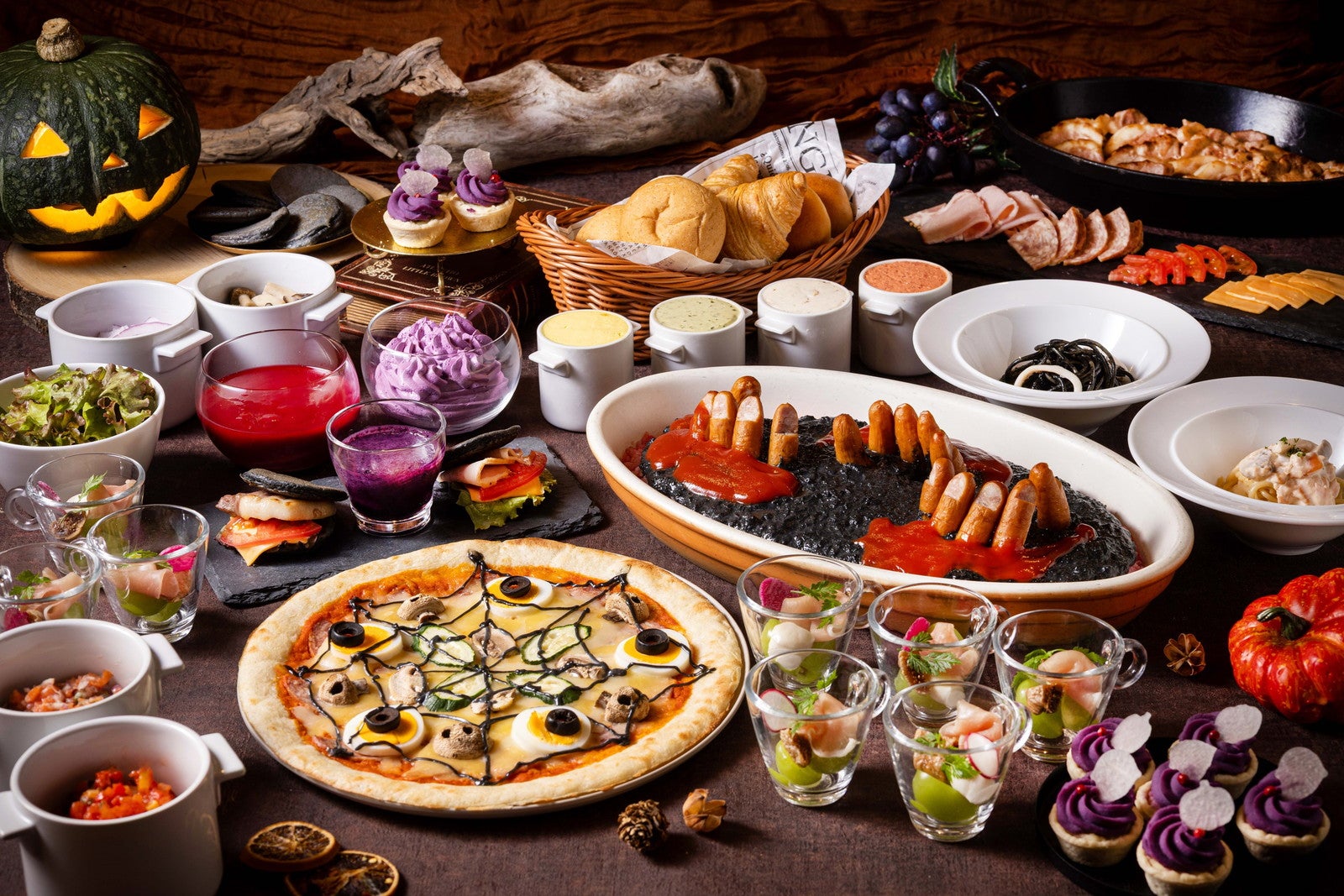 ハロウィーン＆シャインマスカットスイーツブッフェ／提供画像