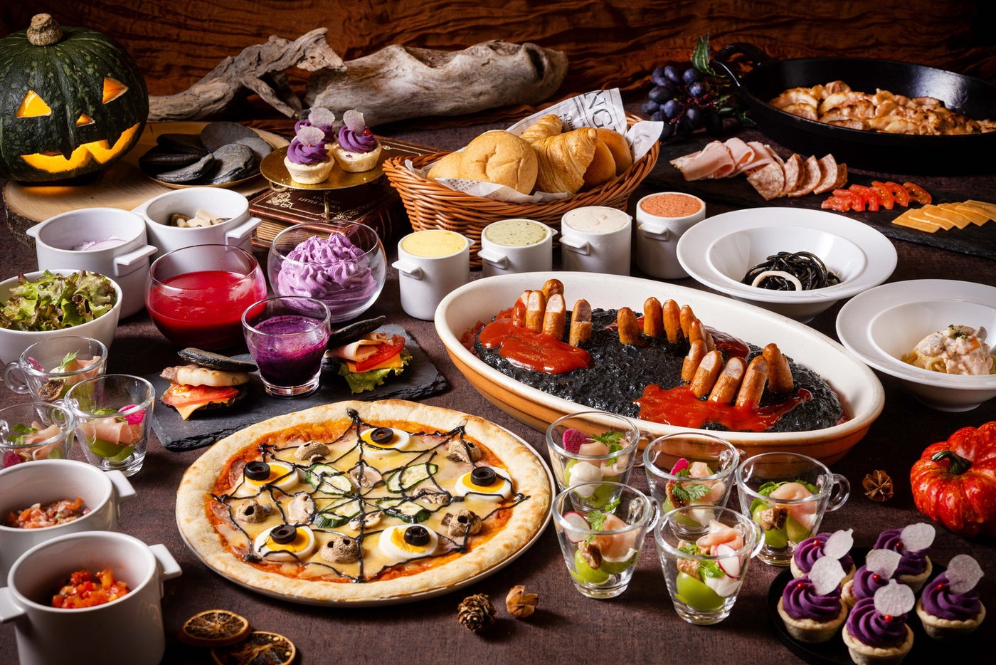 ハロウィーン＆シャインマスカットスイーツブッフェ／提供画像